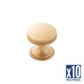 Hickory Hardware Knob 1 Inch Diameter, 10PK P2140-BGB-10B